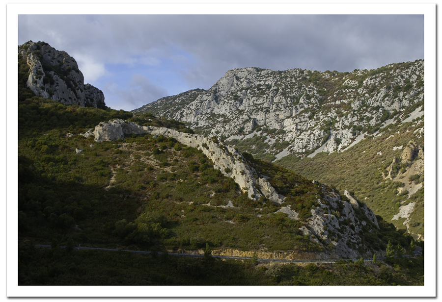 Road through the Pyrenees Road through the Pyrenees